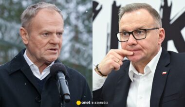 Ostra słowa Dudy o Tusku. "Został wypchnięty". Dostało się też Sikorskiemu