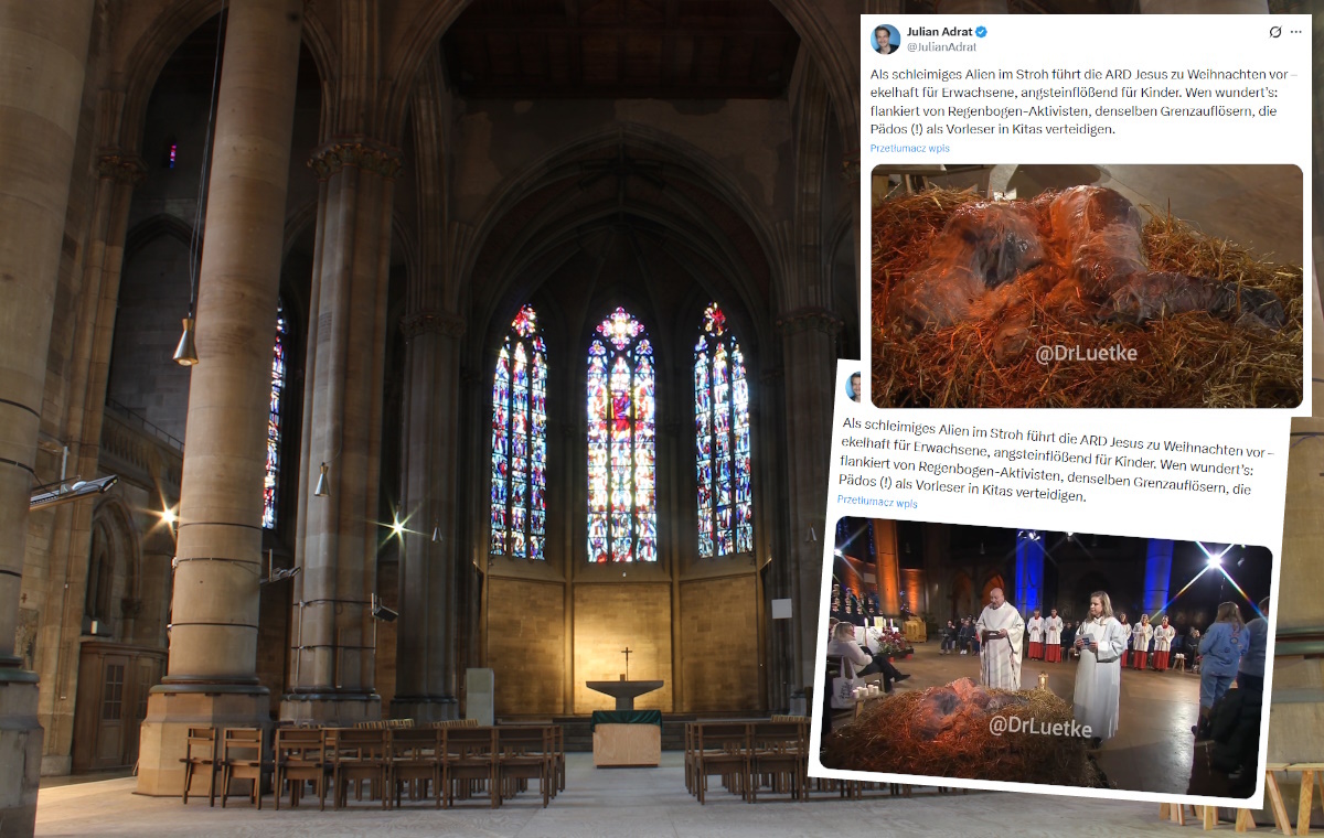 To ma być szopka!? Szokujące sceny w kościele w Stuttgarcie