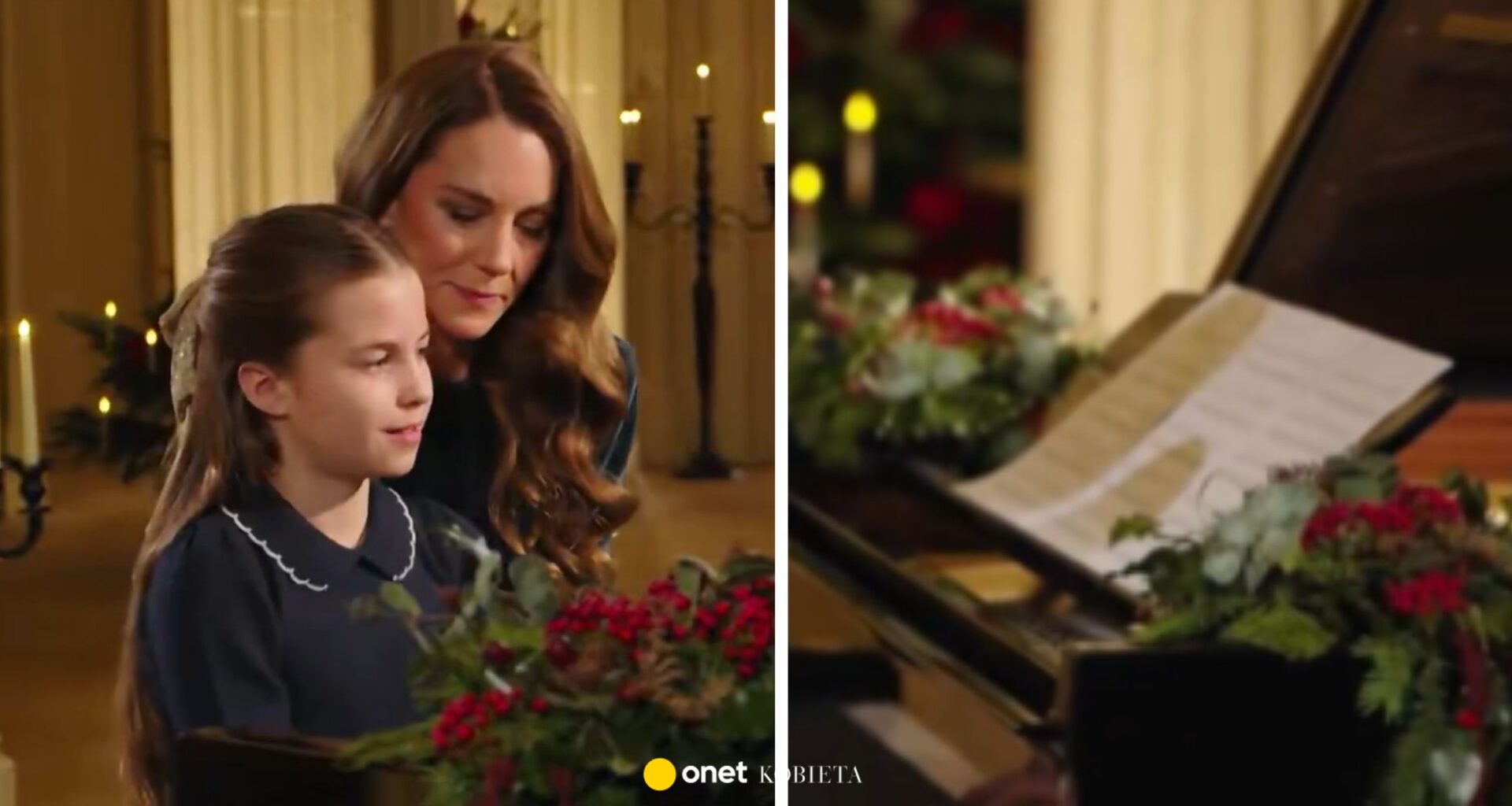 Kate Middleton ponownie przy fortepianie. Tym razem z księżniczką Charlotte