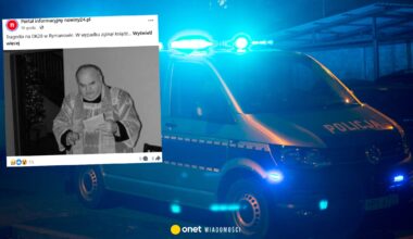 Tragiczny wypadek w Rymanowie. Nie żyje ksiądz Józef Kasperkiewicz