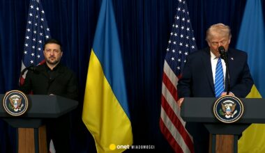 Wołodymyr Zełenski nie wytrzymał. Tak zareagował, gdy Trump mówił o Putinie [NAGRANIE]