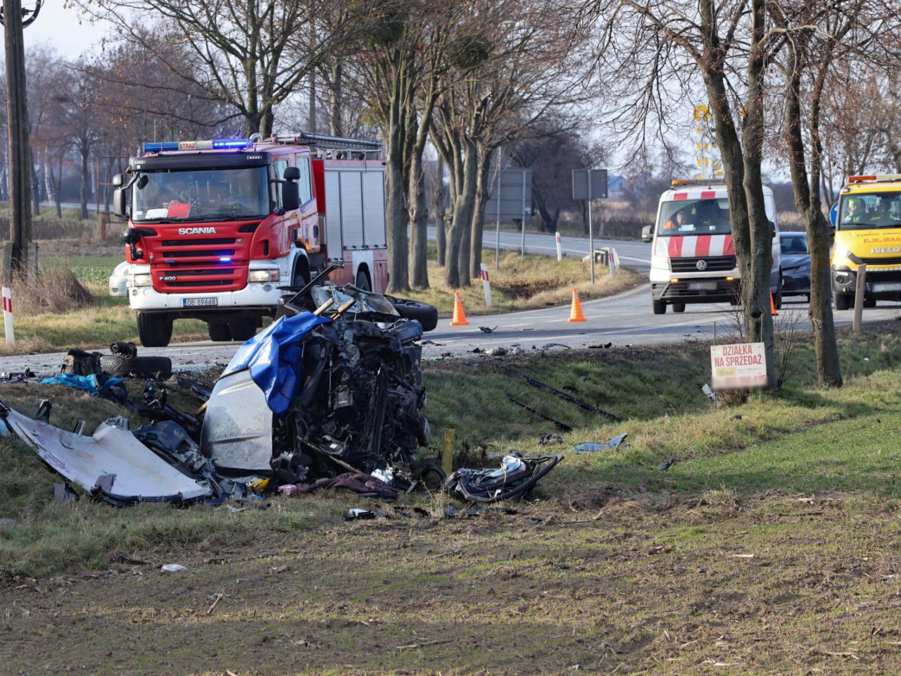Makabra w Wigilię. Sześć osób zginęło w czołowym zderzeniu. „Podejrzewamy, że to Ukraińcy”