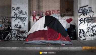 Tak wygląda życie w USA. "Ludzie mieszkali w namiotach na ulicy"