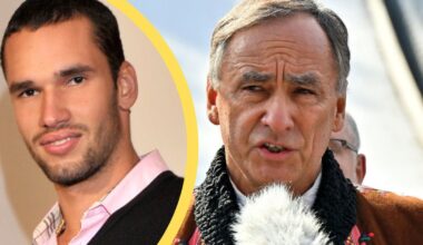 Albert Bachleda-Curuś i jego żona Monika na balu Fundacji TVN