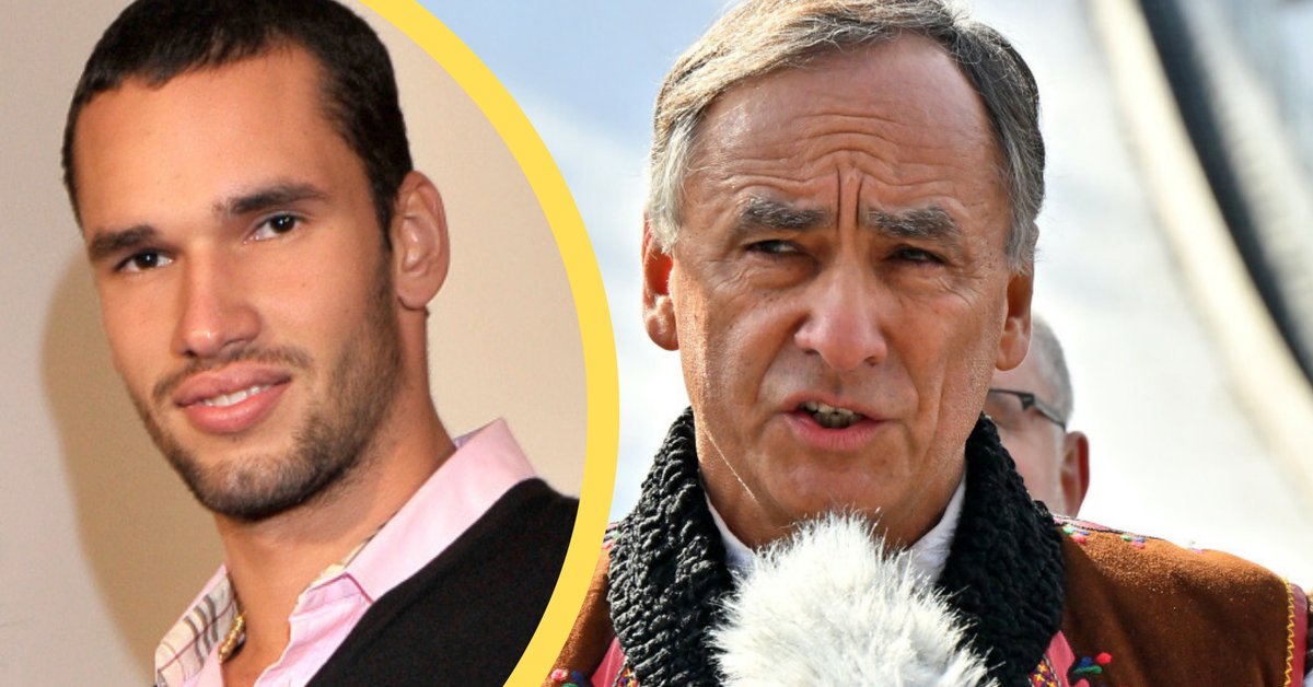 Albert Bachleda-Curuś i jego żona Monika na balu Fundacji TVN