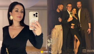 Katarzyna Cichopek zaszalała z kreacją na Wigilii Polsatu. Zagrała nogą