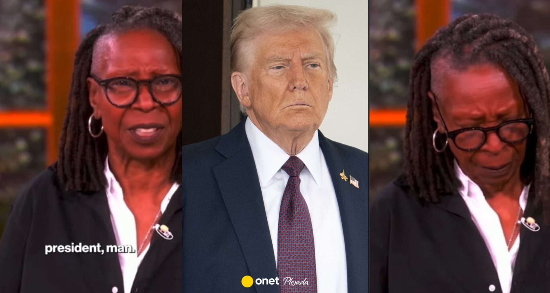 Wściekła Whoopi Goldberg wykrzykiwała do Trumpa. "Nie można niżej upaść!"