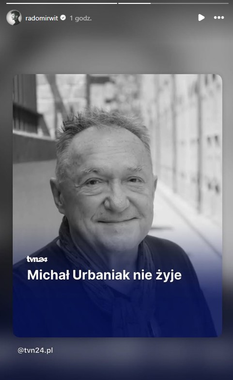 Radomir Wit żegna Michała Urbaniaka