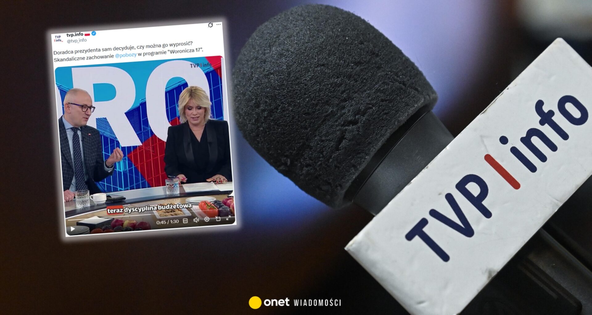 Awantura w TVP. Człowiek Karola Nawrockiego starł się z dziennikarką