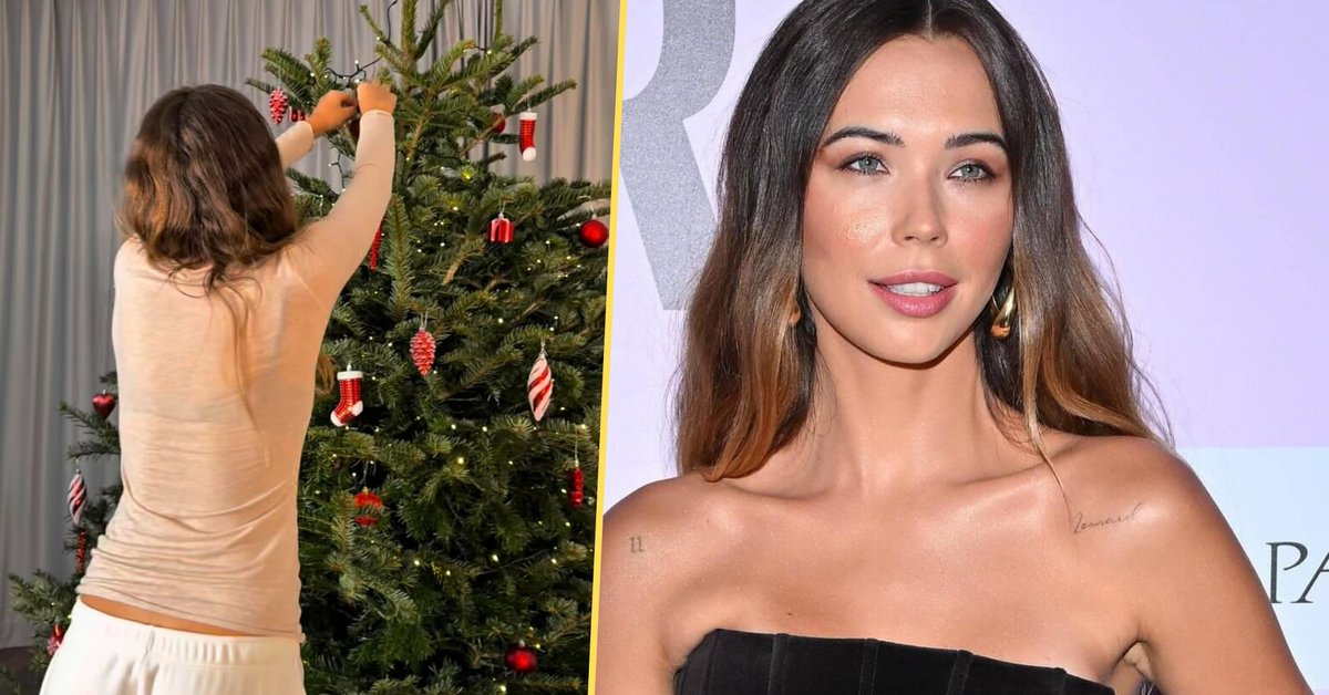 Sandra Kubicka przyozdobiła mieszkanie na święta