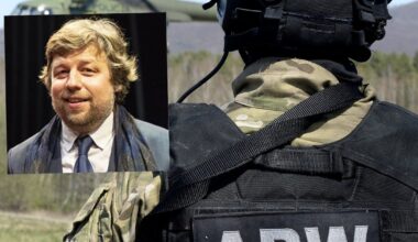 Rosyjski archeolog, Aleksandr Butiagin (zdjęcie w ramce: war-sanctions.gur.gov.ua/) zatrzymany w Warszawie