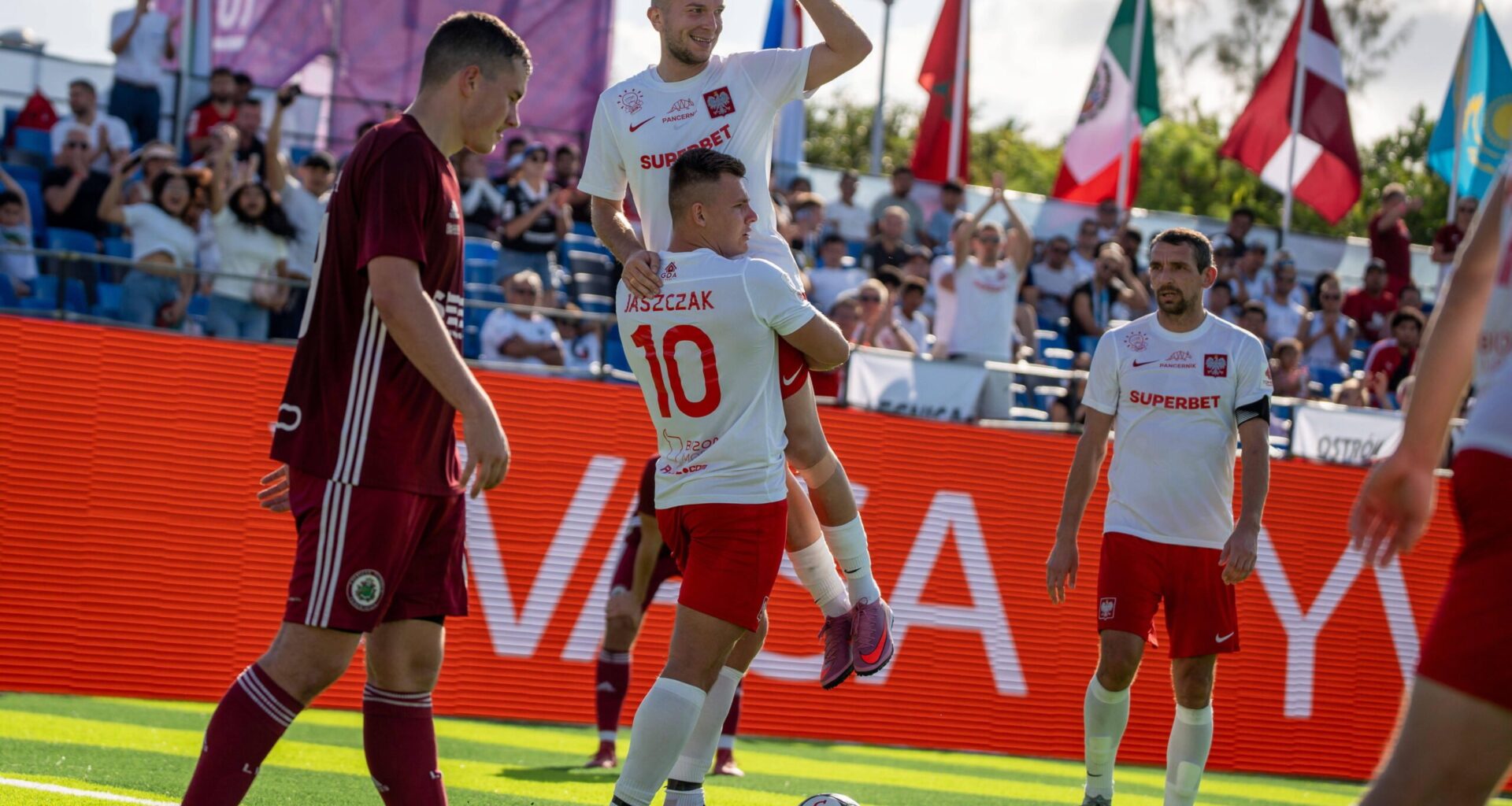 Polacy w wielkim finale mistrzostw świata w socca. Co za gol!