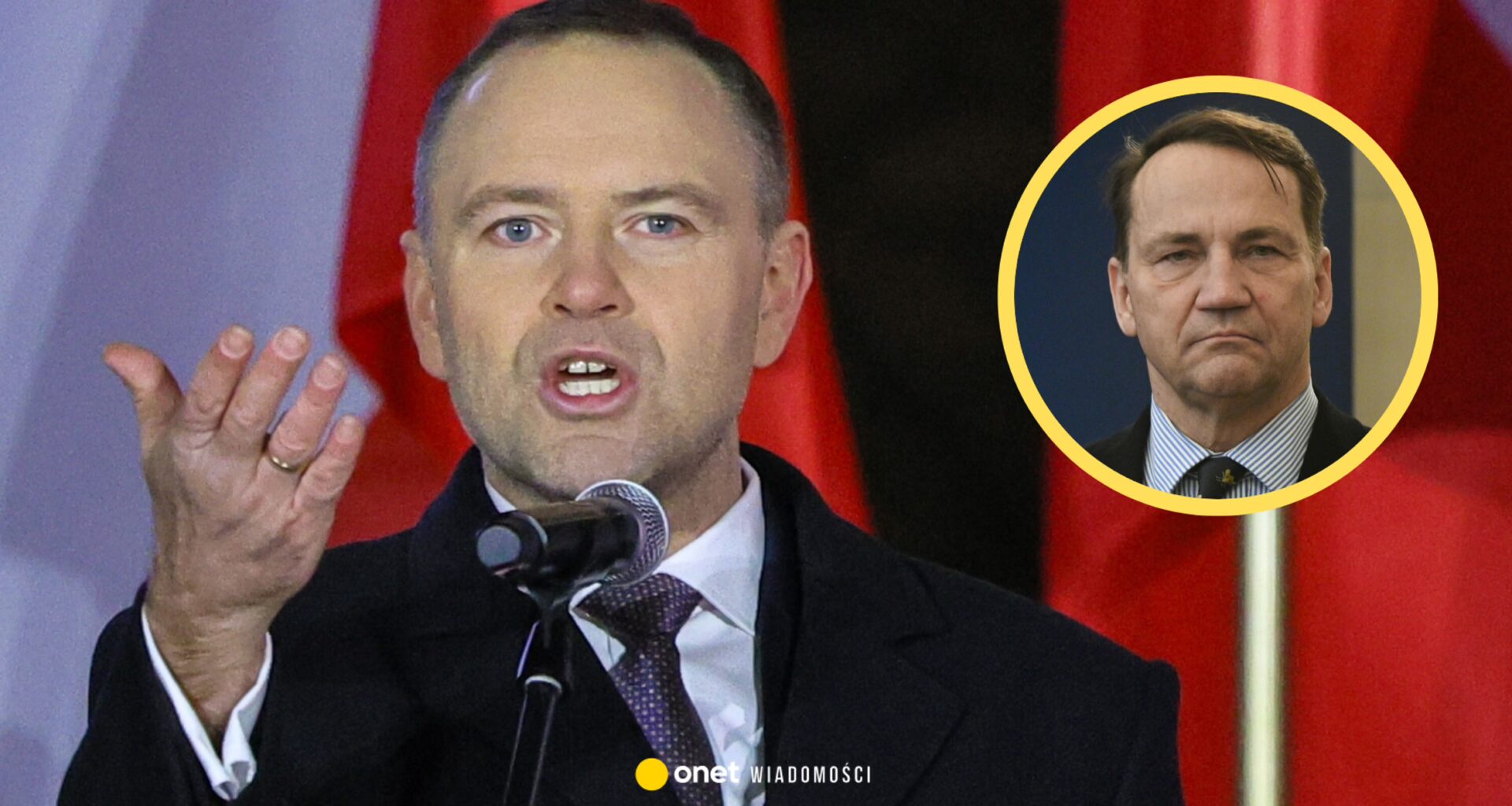 Karol Nawrocki odpowiedział na zaczepkę Radosława Sikorskiego. MSZ reaguje