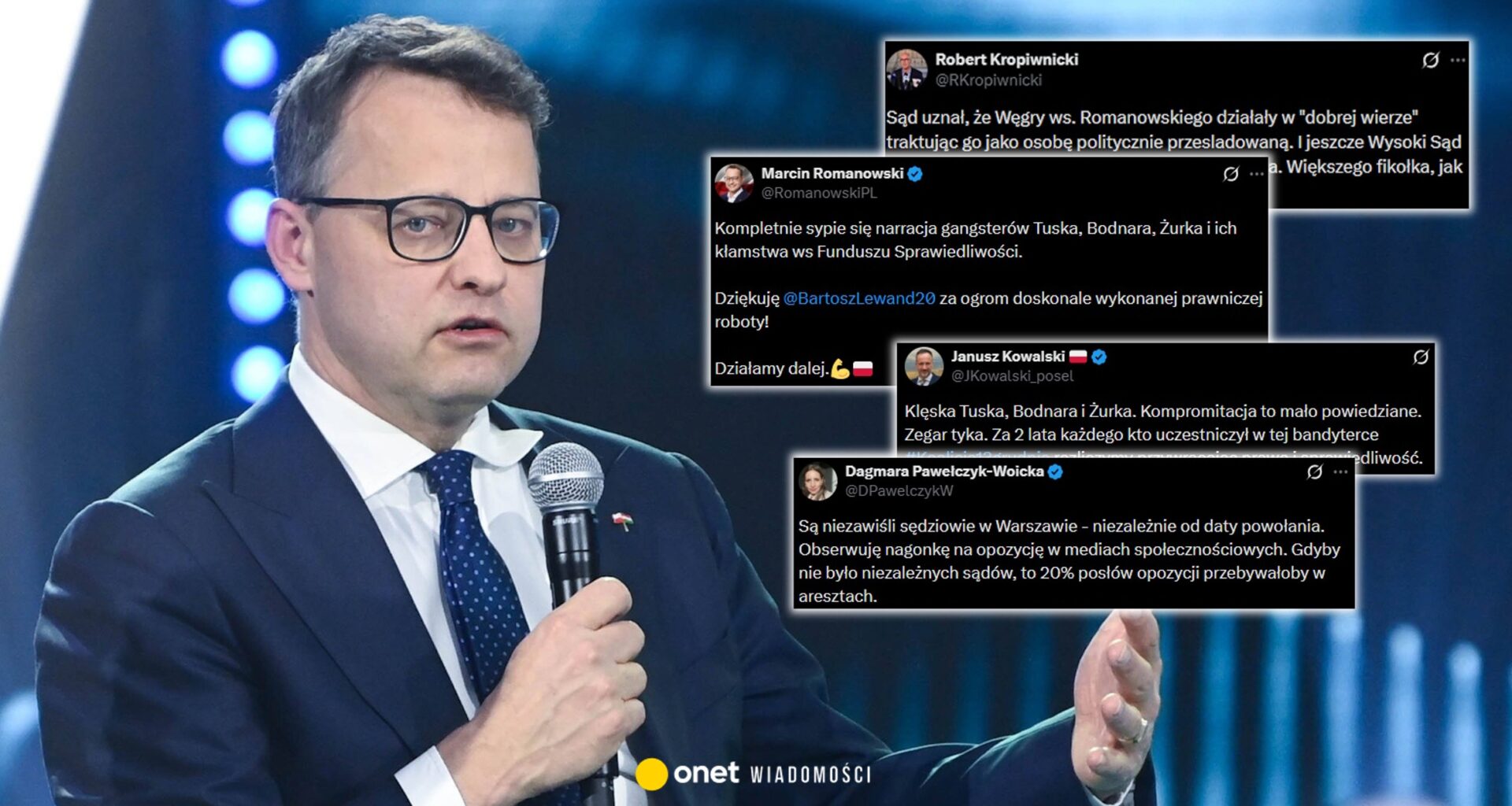 Marcin Romanowski tryumfuje, a w sieci wrze. "Większego fikołka, jak żyję, nie widziałem"