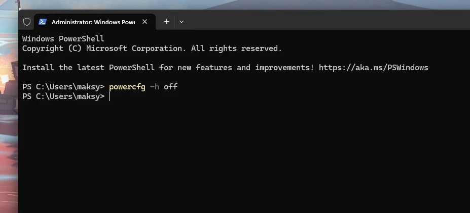 Jak wyłączyć (usunąć) hibernację w Windows 11