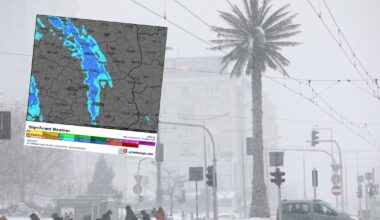 Po południu mocno sypnie w Warszawie