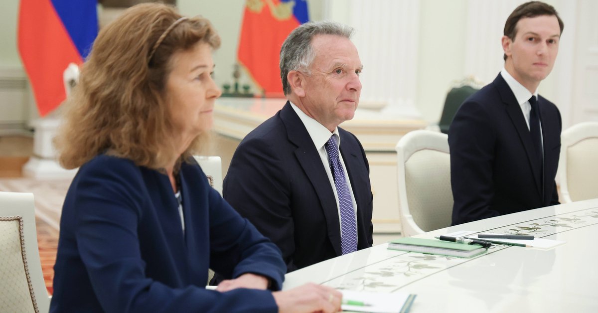 Siedziała obok Witkoffa w Moskwie. Jej obecność wywołała kontrowersje