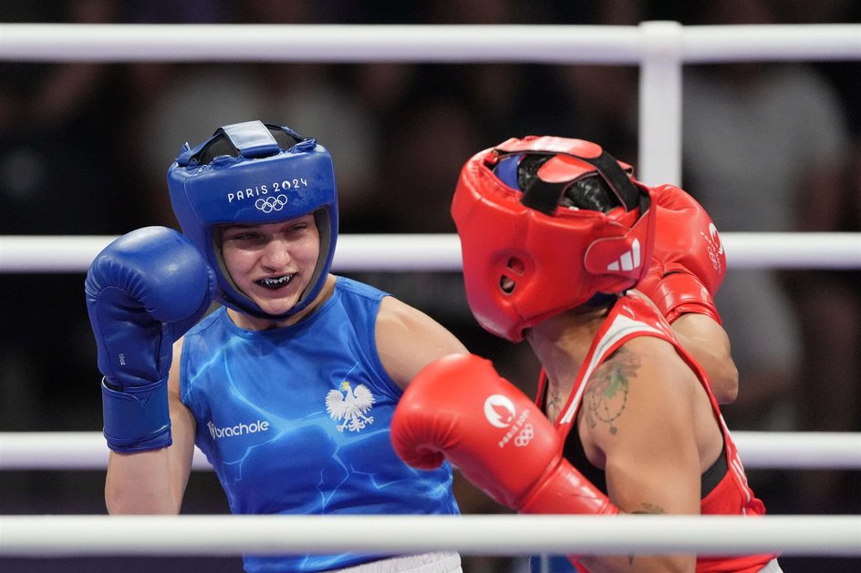 Julia Szeremeta podczas IO w Paryżu