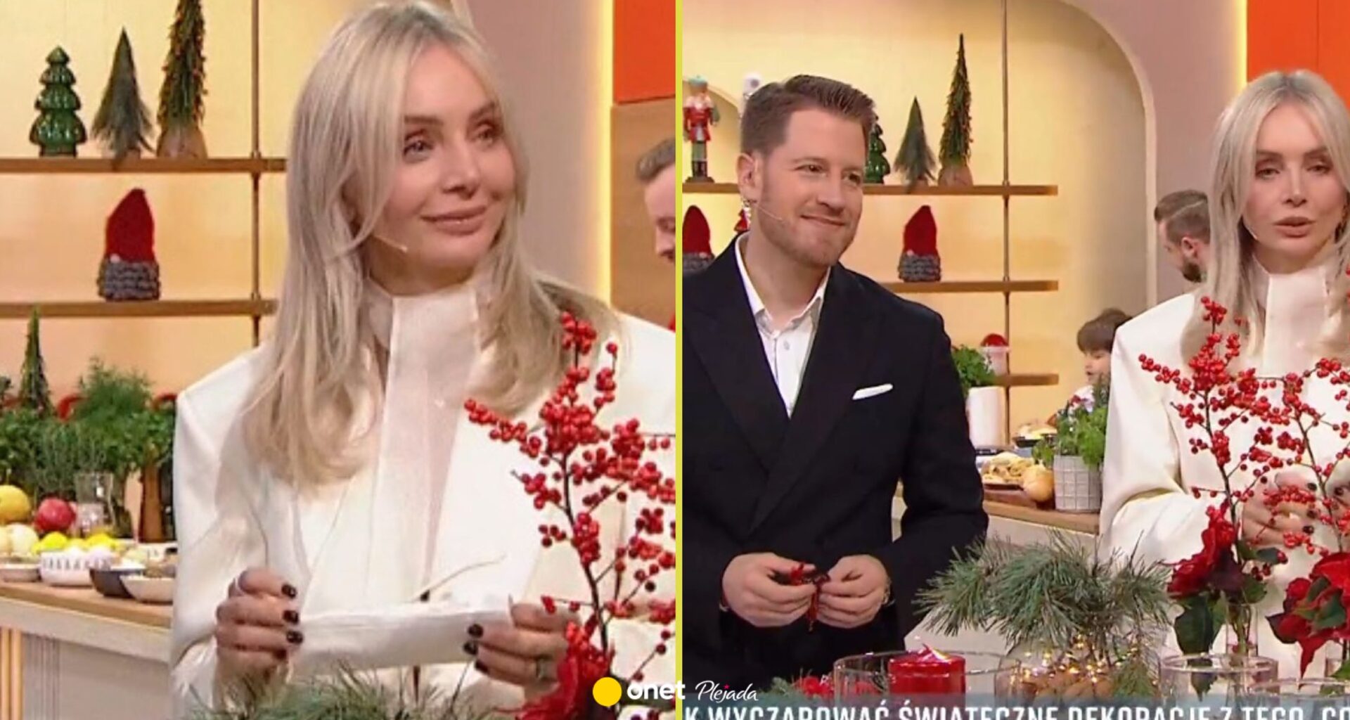 Agnieszka Woźniak-Starak przywitała się z widzami "Pytania na śniadanie". "Wróciłam do domu"