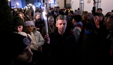 Lider partii TISZA Peter Magyar