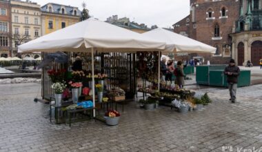 Kraków: po wigilijnym proteście miasto odpowiedziało kwiaciarkom
