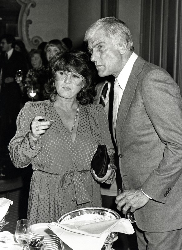 Michelle Triola i Dick Van Dyke w 1983 r.