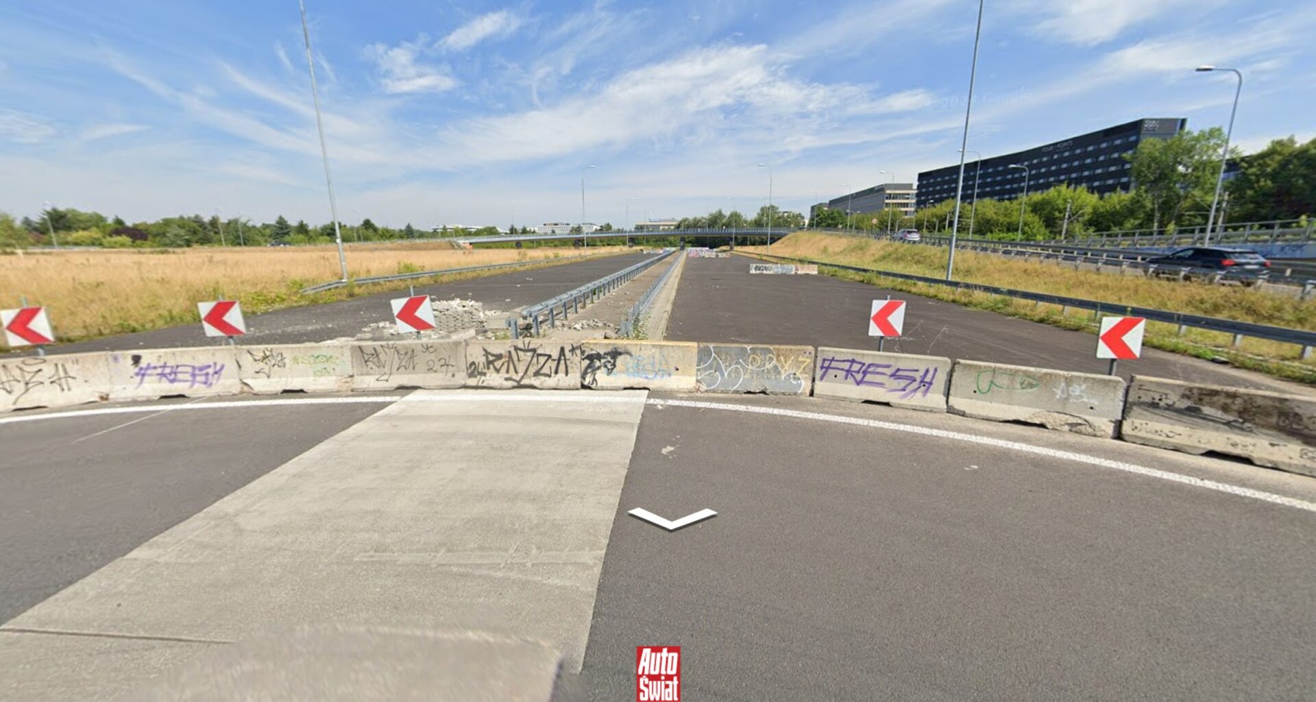 S79 dziwnie kończy się w Mordorze. Mają tu wiercić tunel, ale pewnie nigdy tego nie zrobią