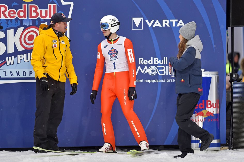 Kacper Tomasiak i Thomas Morgenstern