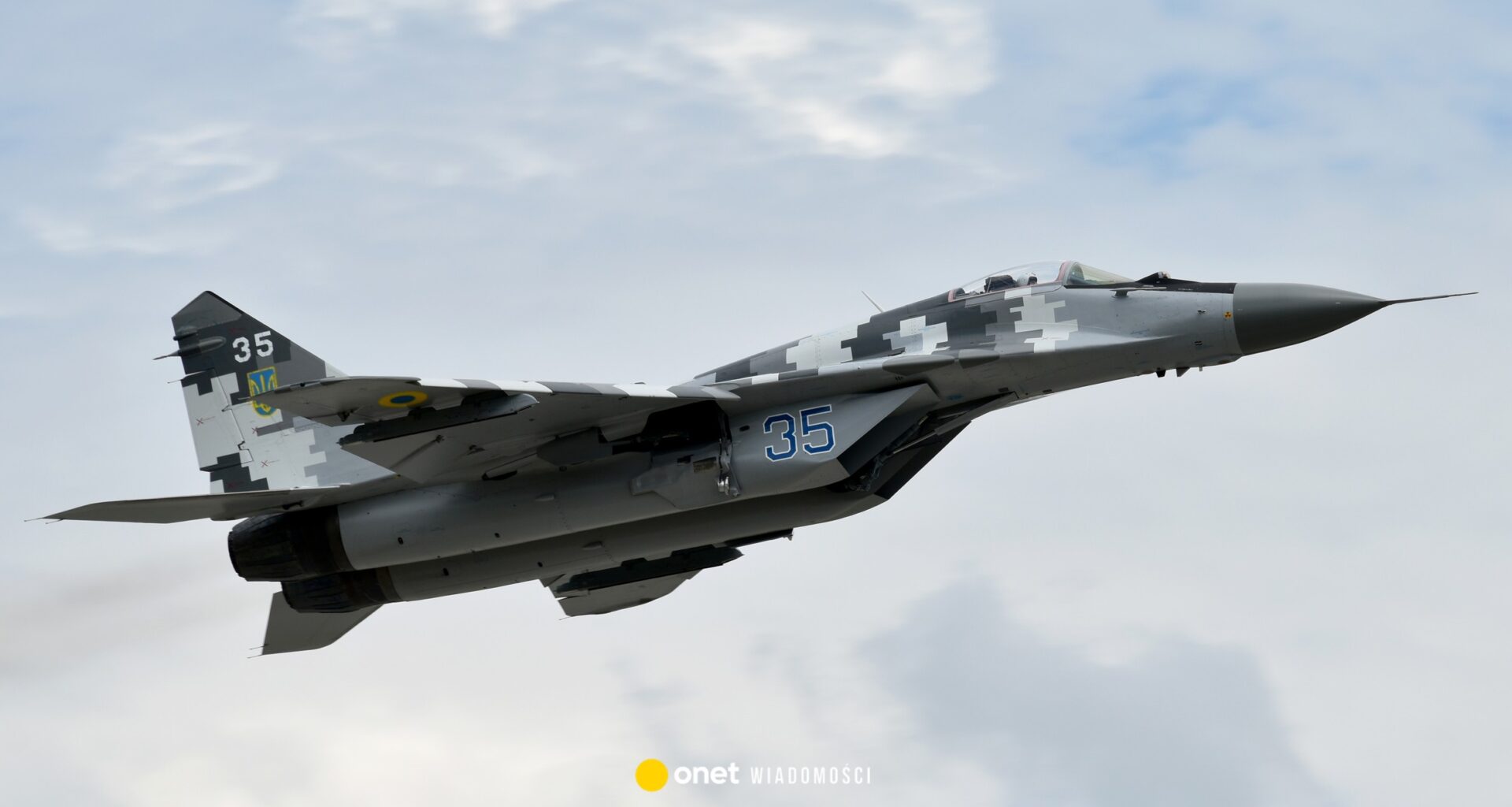 Polska przekaże samoloty MiG-29 dla Ukrainy? Sztab generalny: trwają rozmowy - Onet Wiadomości
