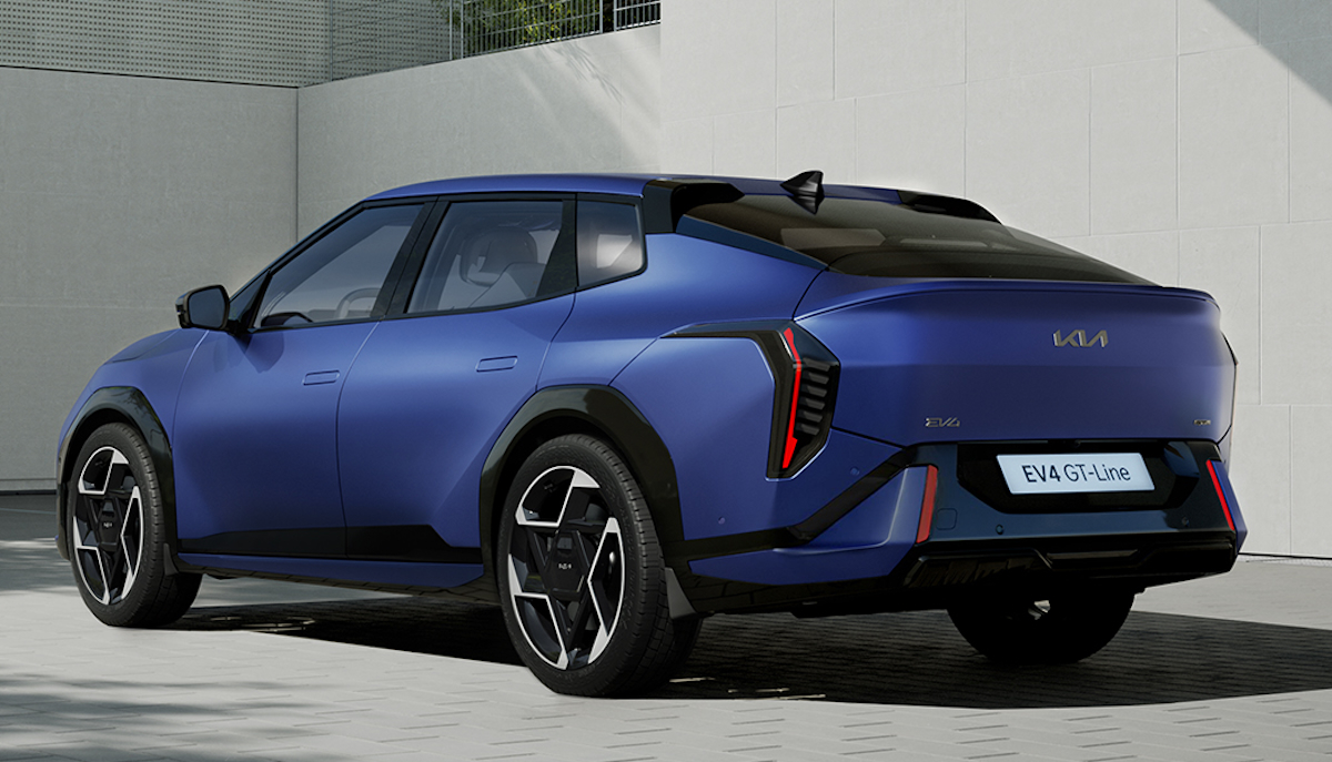 Kia EV4 Fastback - tył, fot. Kia