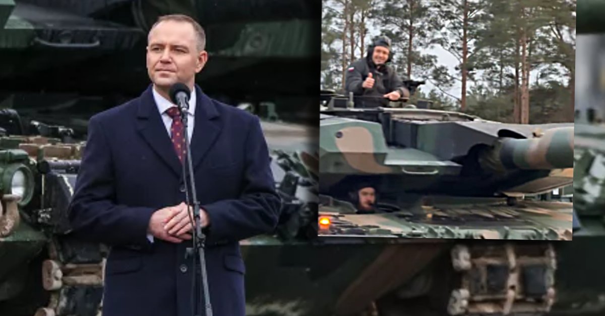 Karol Nawrocki w czołgu. Sieć obiegło nietypowe nagranie z poligonu - Onet
