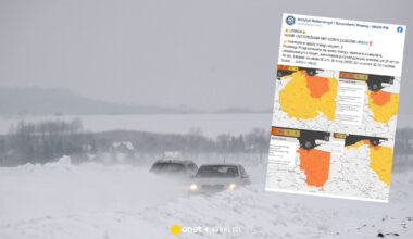 Spadnie nawet 50 cm śniegu. IMGW wydał pomarańczowe alerty