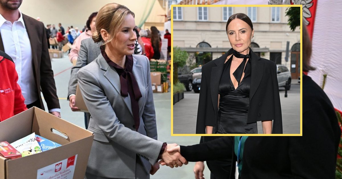 Ekspertka zwraca uwagę na spodnie Marty Nawrockiej. "Nie jestem fanką"