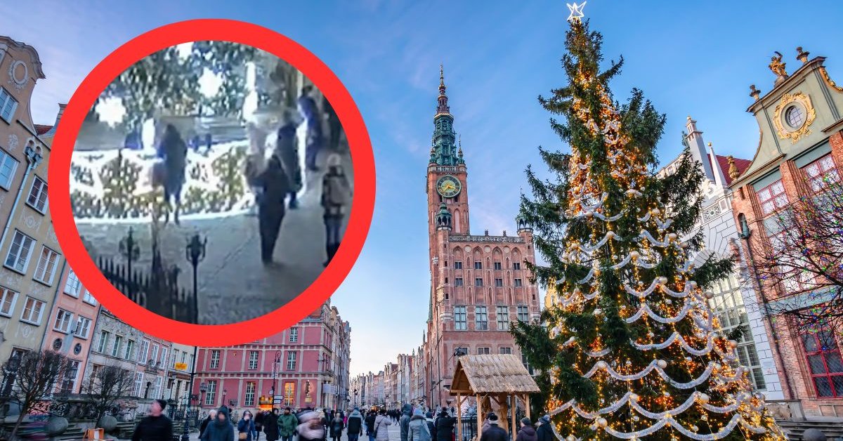 Zignorowały ostrzeżenia, konstrukcja nie wytrzymała. Nagranie z Gdańska