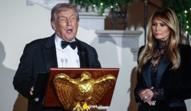 Melania Trump w prześwitach na ważnym wydarzeniu. Koronkowa bluzka wywołała burzę