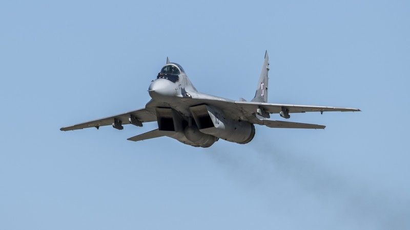 Mig-29, defilada wojska polskiego
