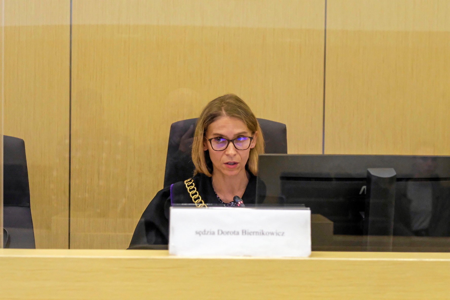 Sędzia Dorota Biernikowicz z poznańskiego Sądu Okręgowego