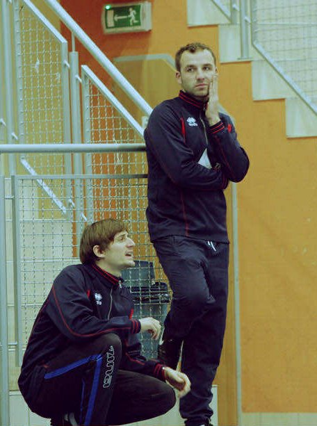 Łukasz Tomczyk (z lewej) i Adam Studnicki