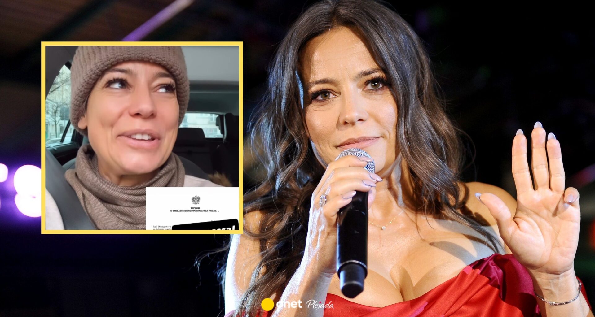 Anna Mucha wygrała w sądzie. "Prezent świąteczny"