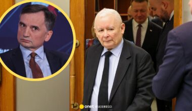 Zapytali Kaczyńskiego o Zbigniewa Ziobrę. Zaczął tłumaczyć się z listu