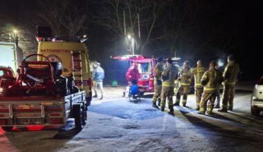 Nieoczekiwany finał nocnych poszukiwań w Kębłowie
