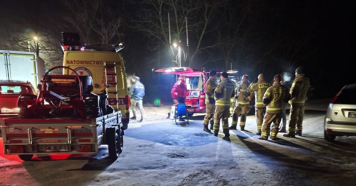 Nieoczekiwany finał nocnych poszukiwań w Kębłowie