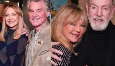 80-letnia Goldie Hawn świętowała z Kate Hudson i Hugh Jackmanem