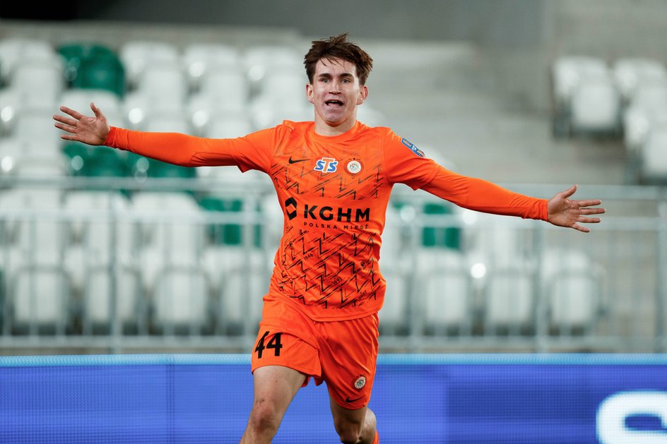 Marcel Reguła w rundzie jesiennej strzelał dla KGHM Zagłębia w PKO BP Ekstraklasie i Pucharze Polski
