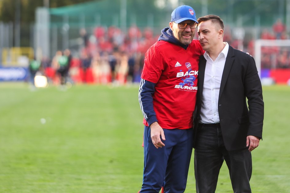 Marek Papszun i Michał Świerczewski