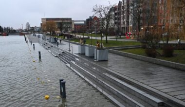 Wzrasta poziom rzeki w Elblągu. Jest apel do mieszkańców - Onet