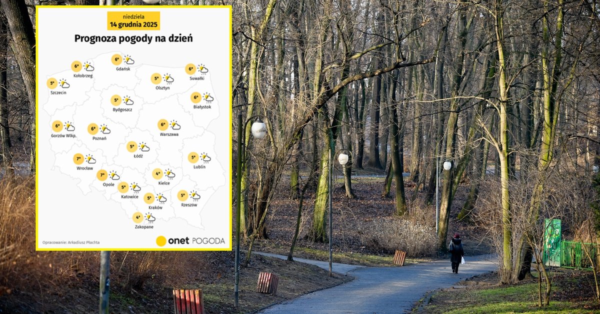 W nocy na południu i częściowo w centrum pojawi się lekki mróz