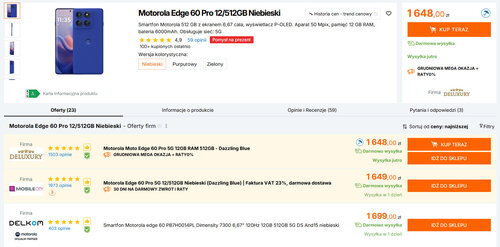 Motorola Edge 60 Pro