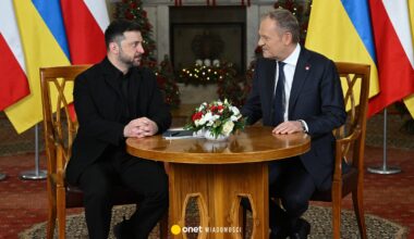 Zełenski spotkał się z Tuskiem. "Jestem wdzięczny za wsparcie tej decyzji"