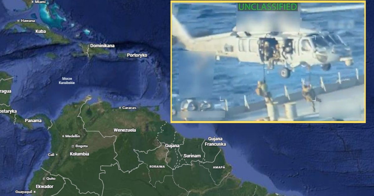 USA przejmują tankowiec u wybrzeży Wenezueli. Prokuratura: był objęty sankcjami